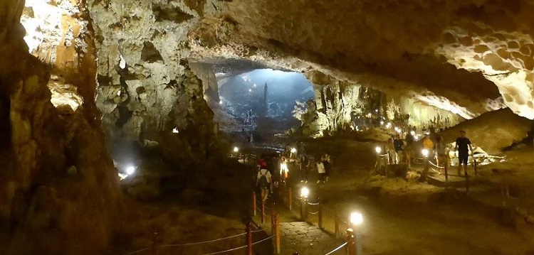 Surprising cave